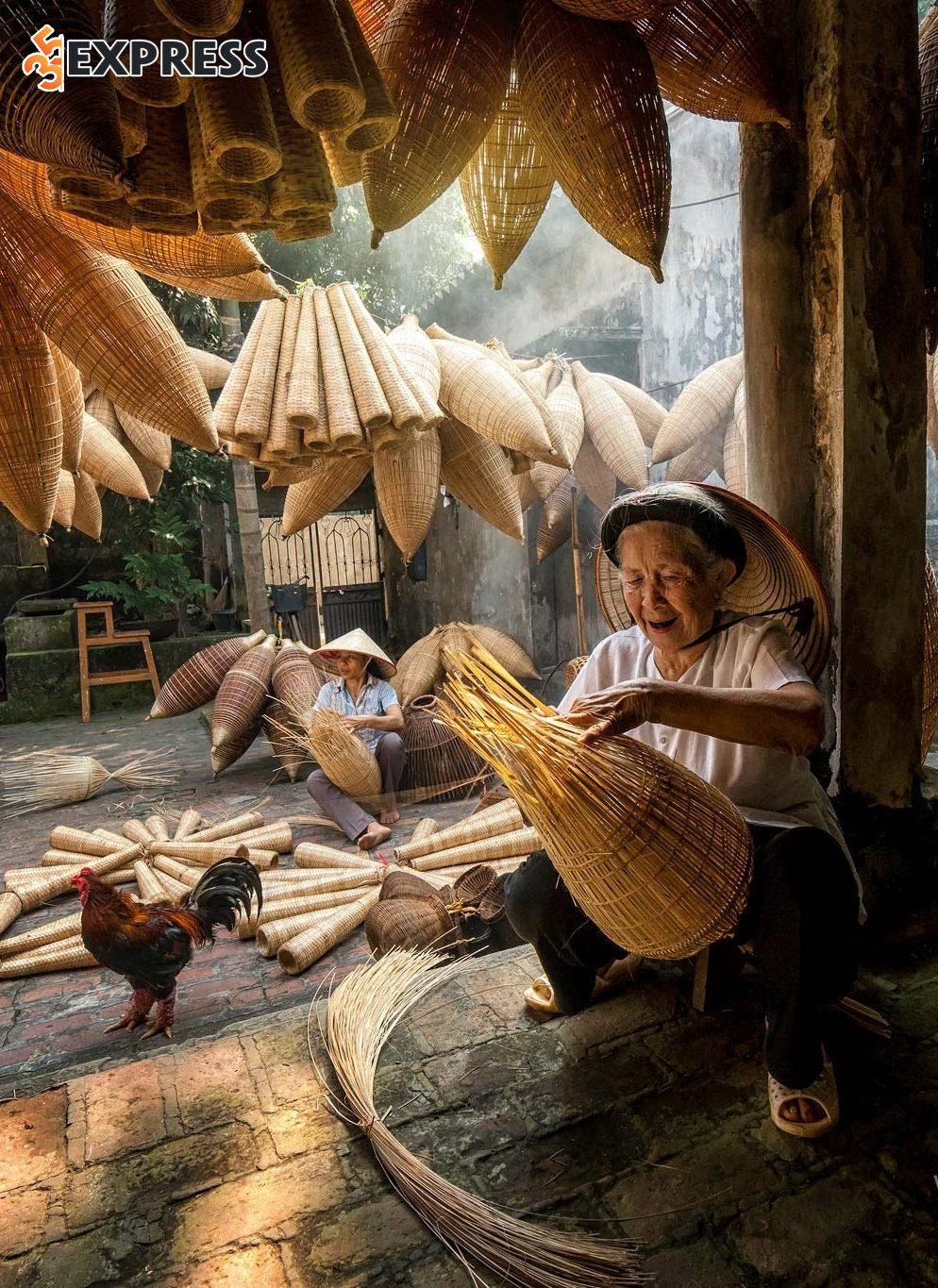 Lấy cảm hứng từ văn hóa làng xã, làng nghề truyền thống