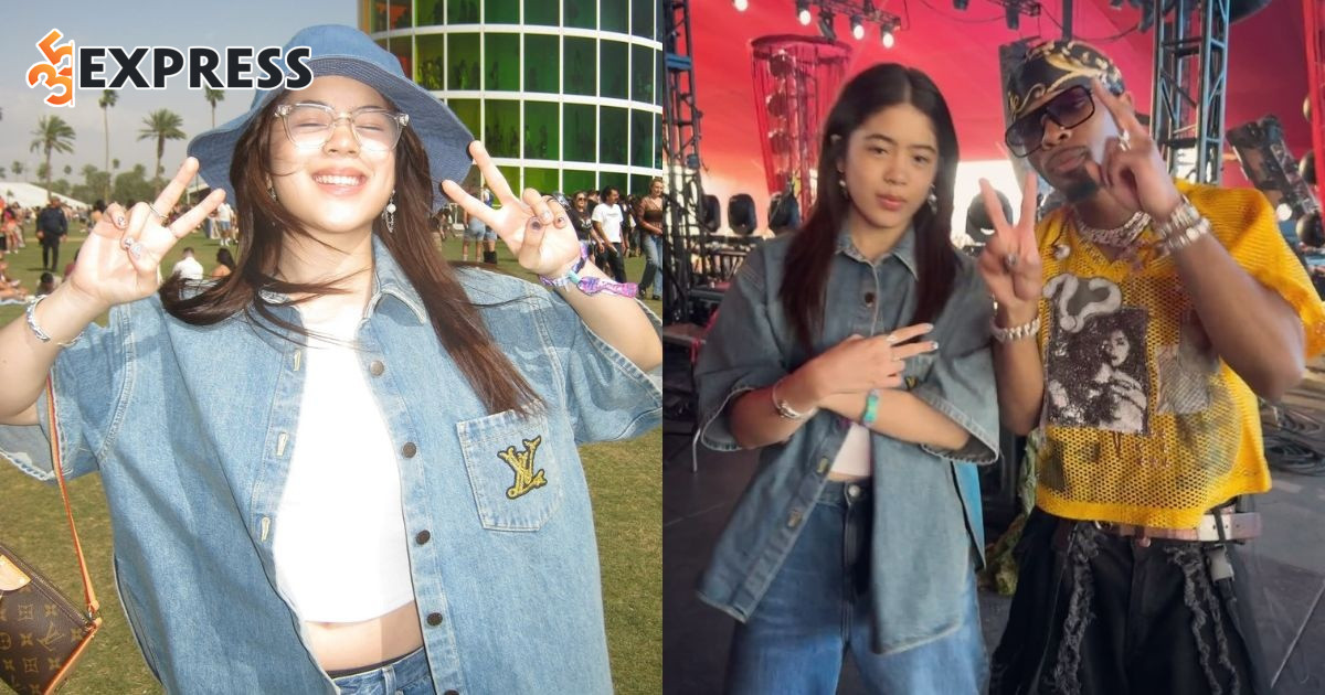 Niana Guerrero diễn Coachella