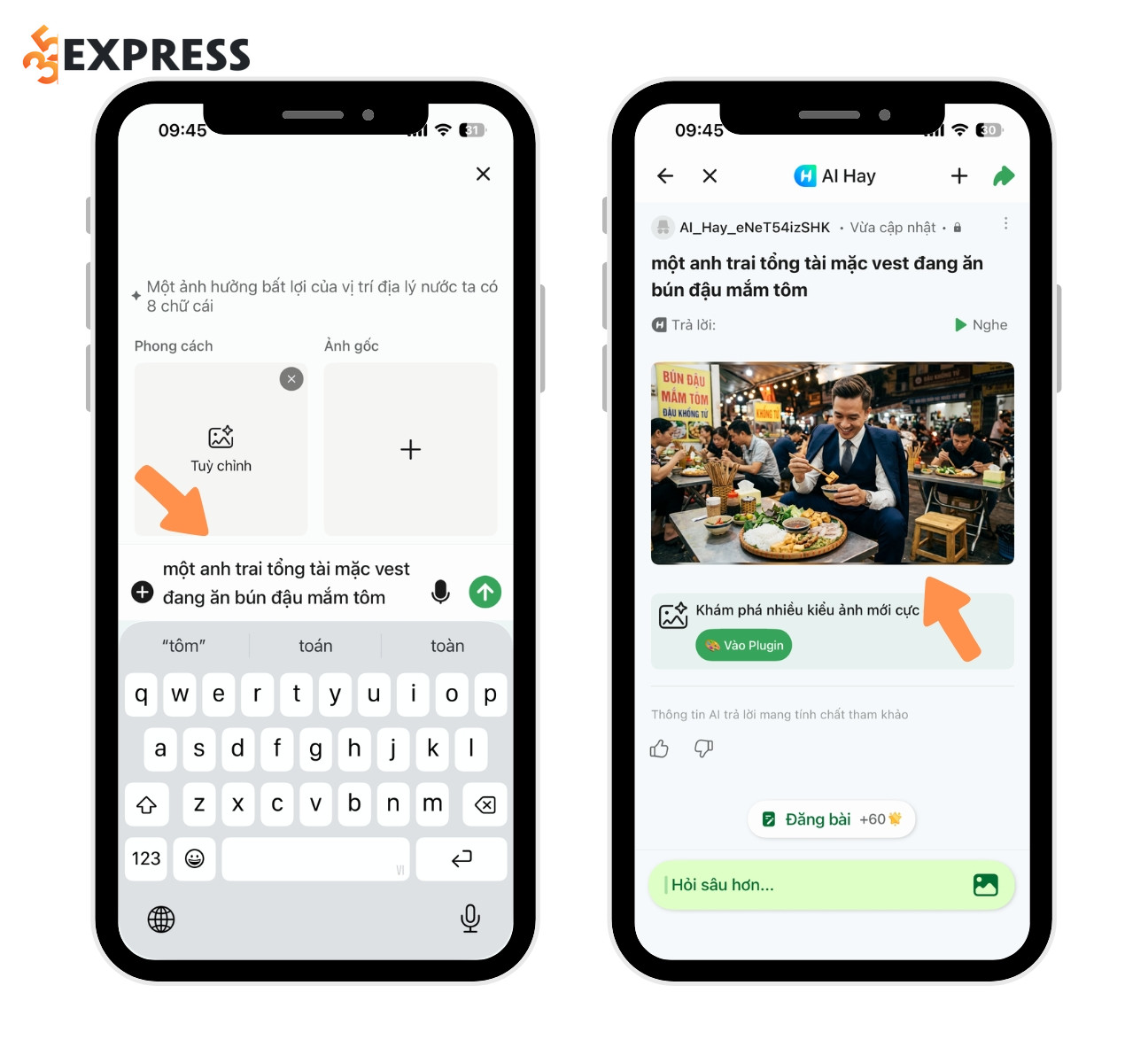 TÍnh năng Gen ảnh Online đọc được ngôn ngữ lóng của Gen Z Việt Nam