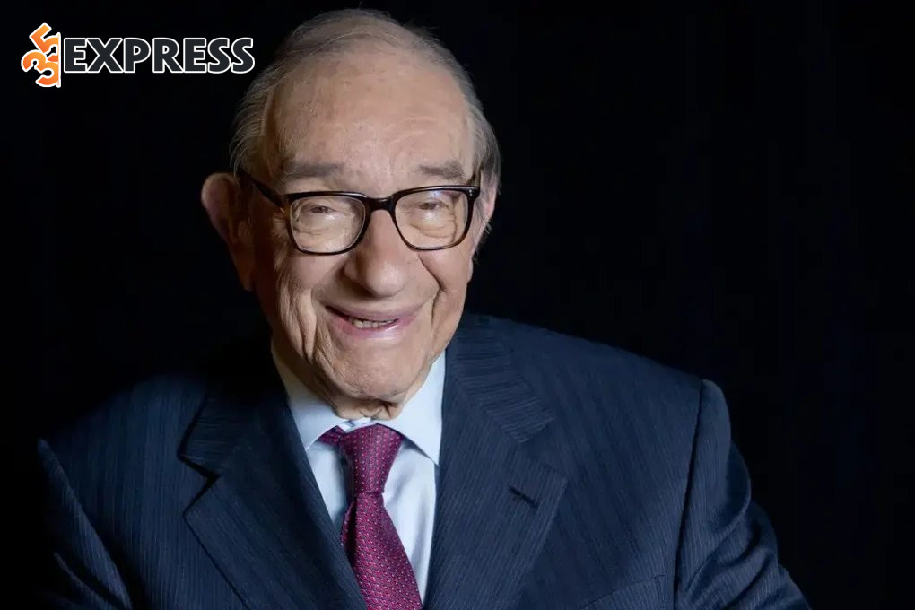 Alan Greenspan có phong thái điềm tĩnh, quyết đoán