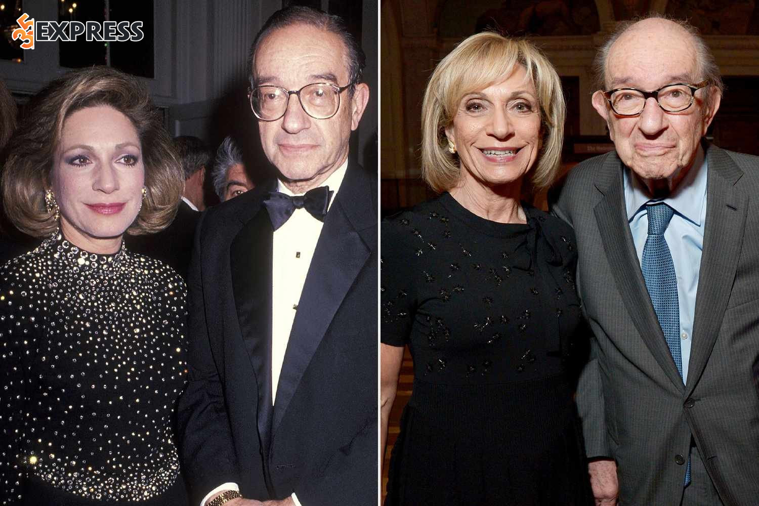 Alan Greenspan kết hôn với nhà báo Andrea Mitchell