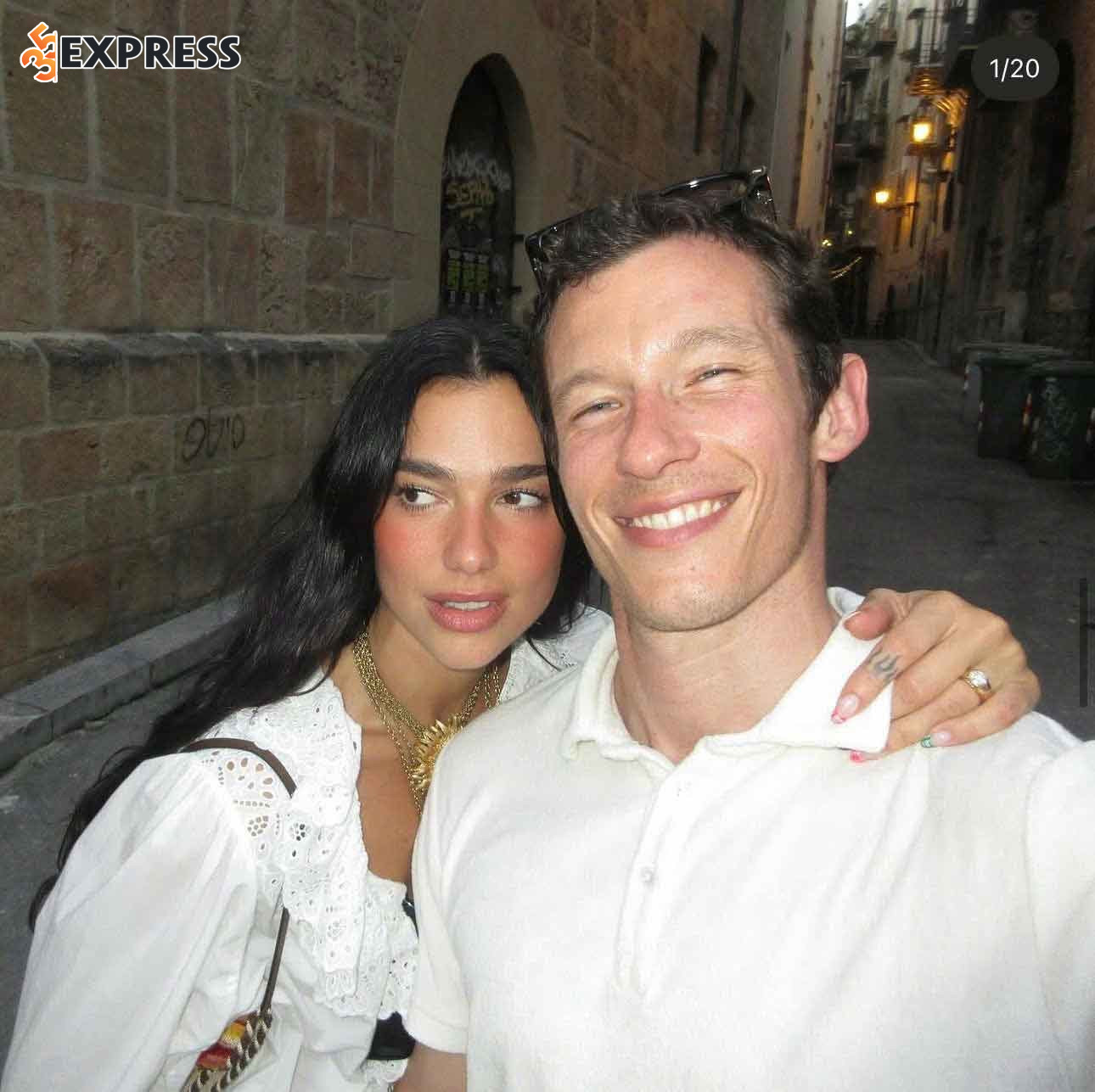 Callum Turner và Dua Lipa