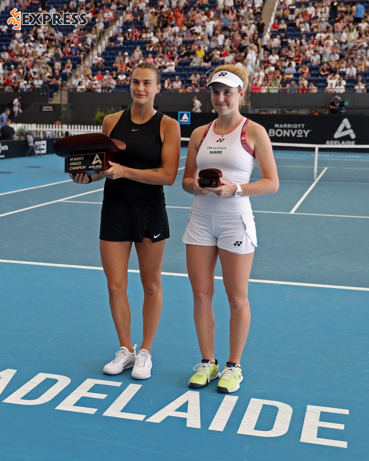 Linda Nosková là á quân tại Adelaide International 1