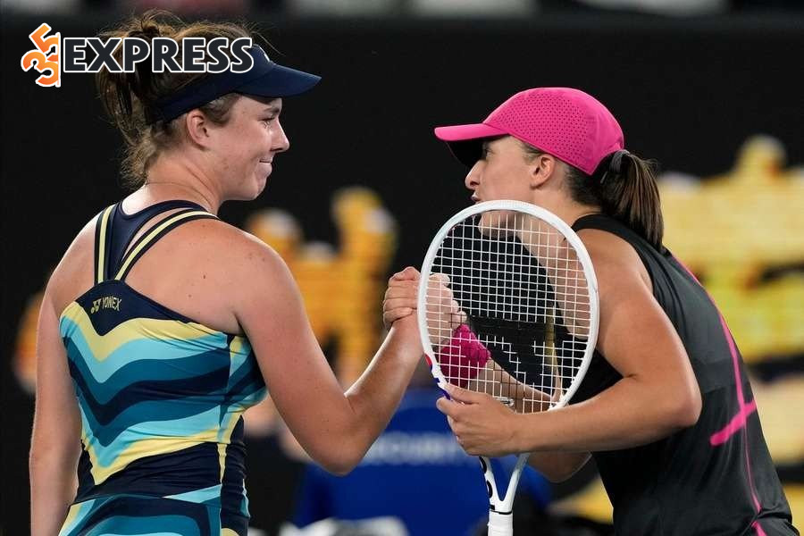 Linda Nosková thắng Iga Świątek tại Australian Open 2024