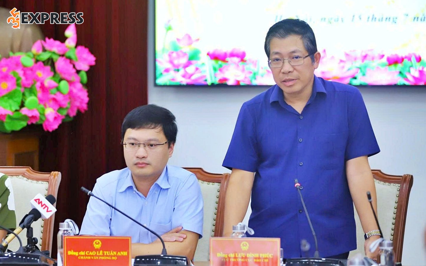 Lưu Đình Phúc đã thông tin về việc xử lý 23 cơ quan báo chí vi phạm