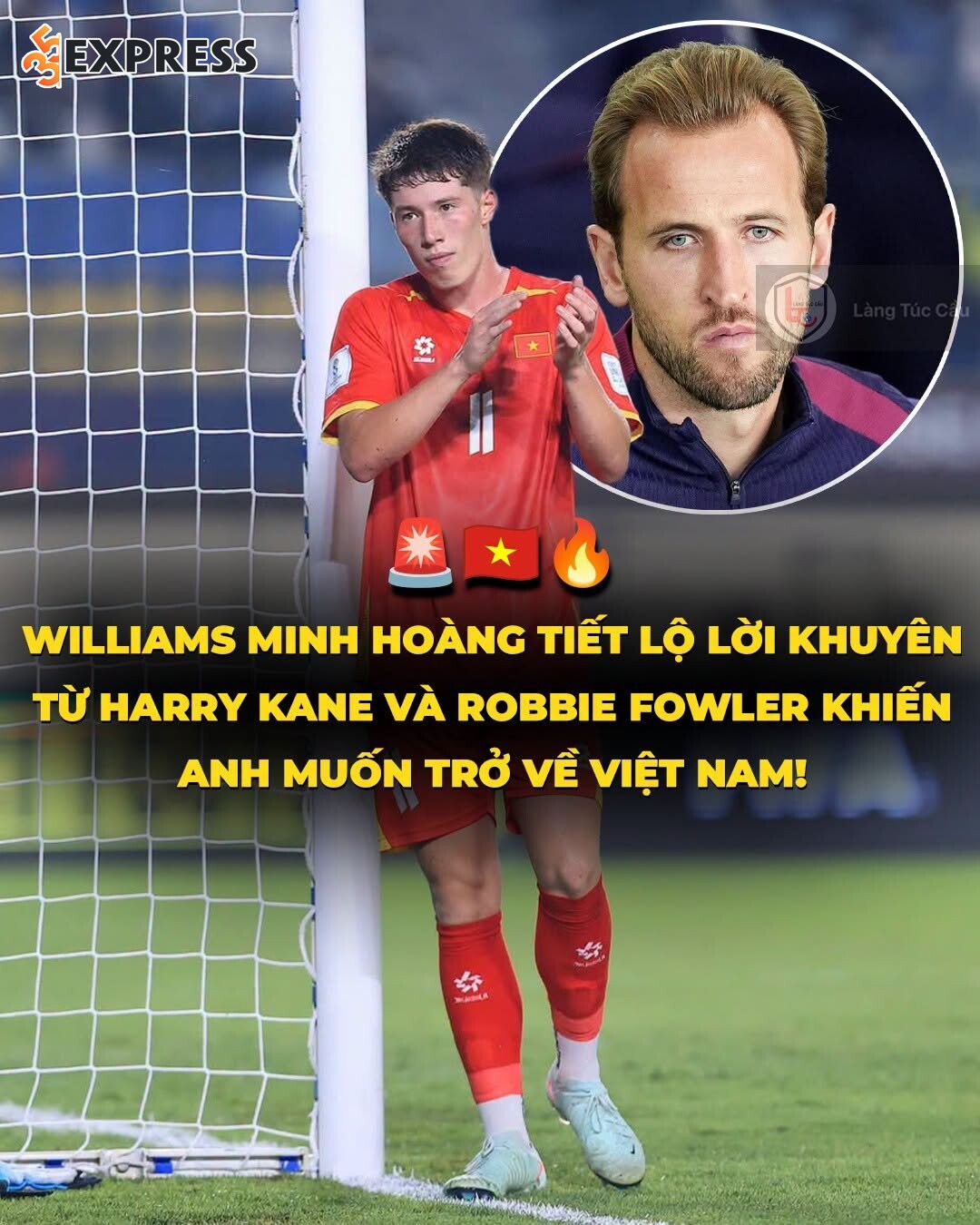 Lời động viên từ ngôi sao Harry Kane và quyết định về quê mẹ