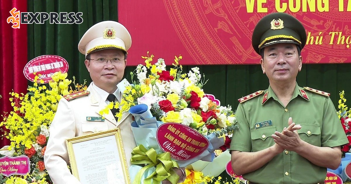 Nguyễn Minh Tuấn giữ chức Giám đốc Công an tỉnh Phú Thọ