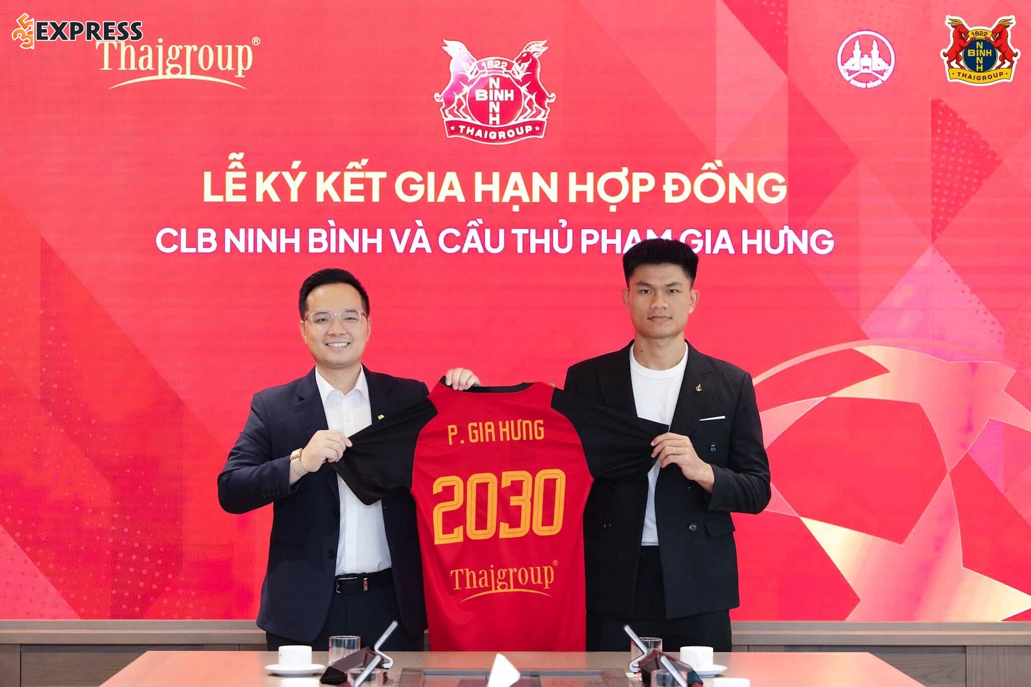 Tháng 09/2026, Ninh Bình gia hạn hợp đồng dài hạn với Phạm Gia Hưng
