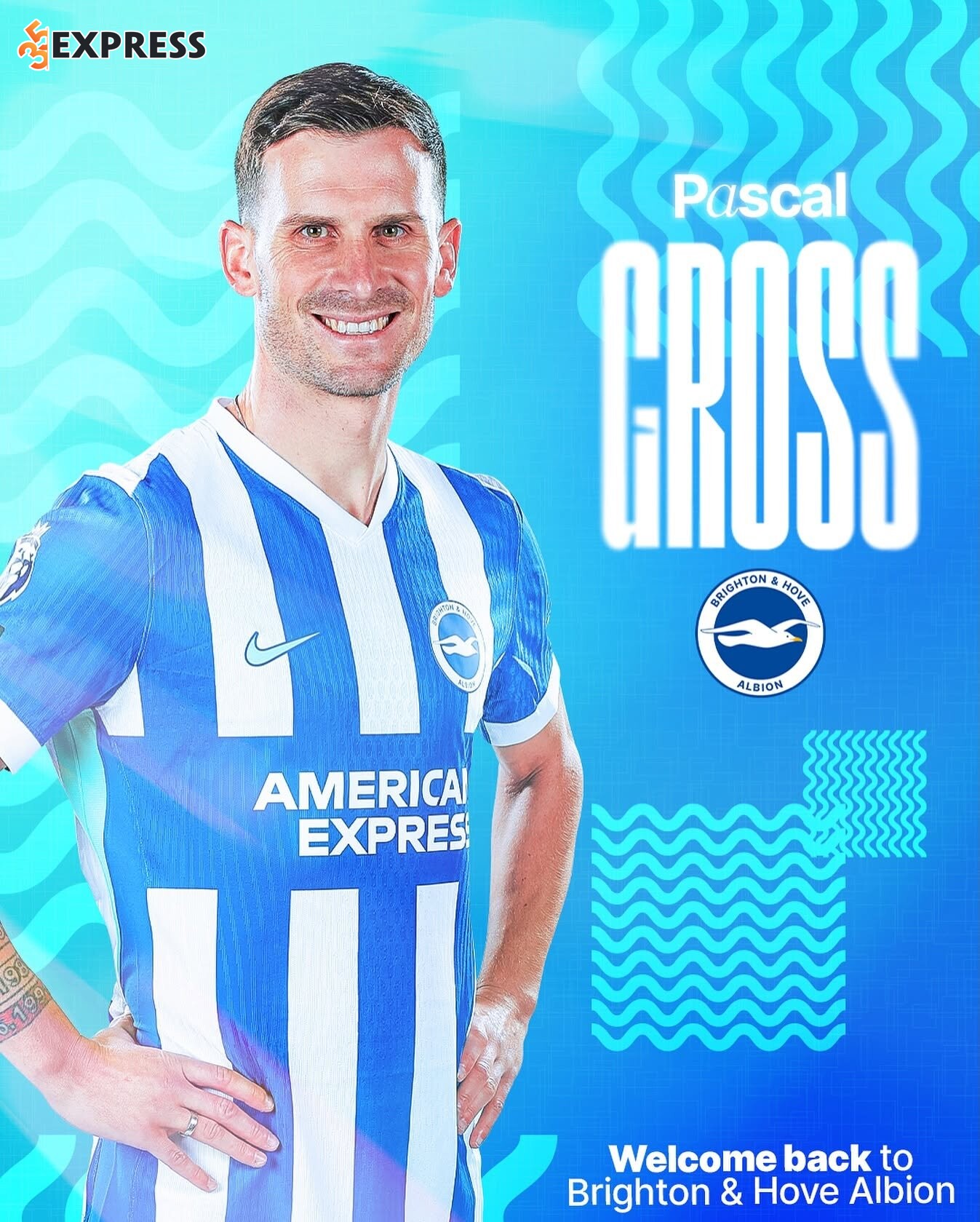 Tháng 1 năm 2026, Pascal Groß chia tay Dortmund để trở lại Brighton