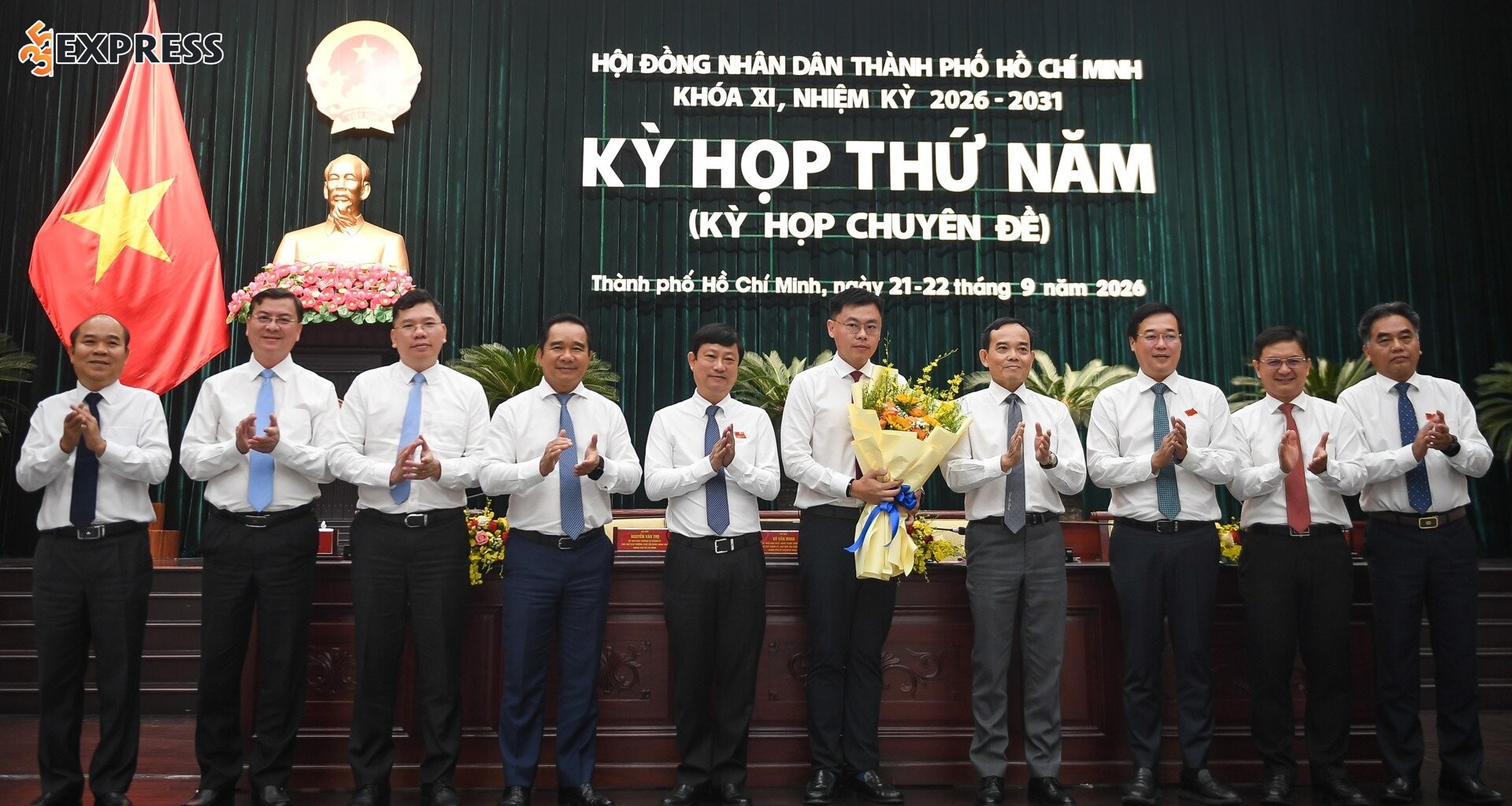 Trương Minh Huy Vũ giữ chức Phó Chủ tịch Ủy ban nhân dân thành phố Hồ Chí Minh