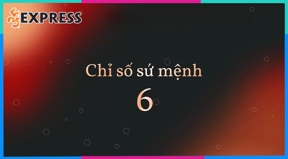 Chỉ số sứ mệnh 6