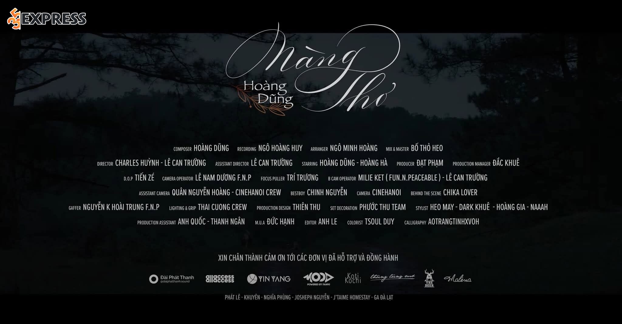 It's Charles từng làm đạo diễn cho MV Nàng Thơ của nam ca sĩ Hoàng Dũng