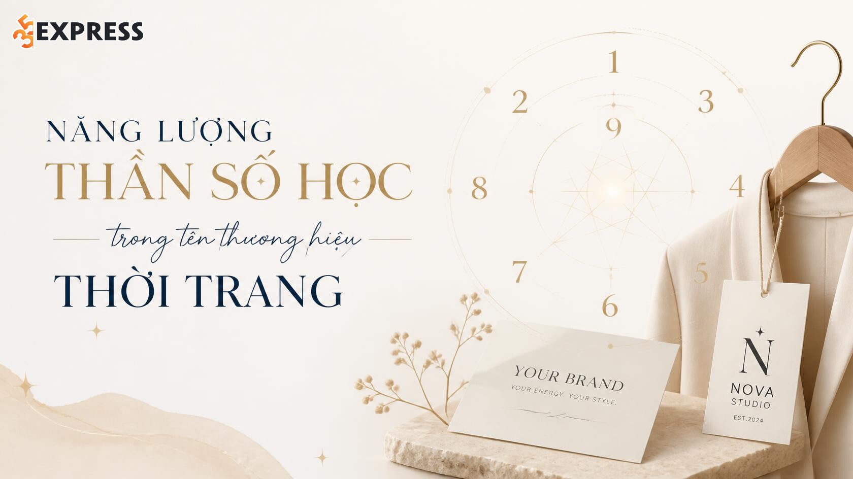 Năng lượng thần số học trong tên thương hiệu thời trang