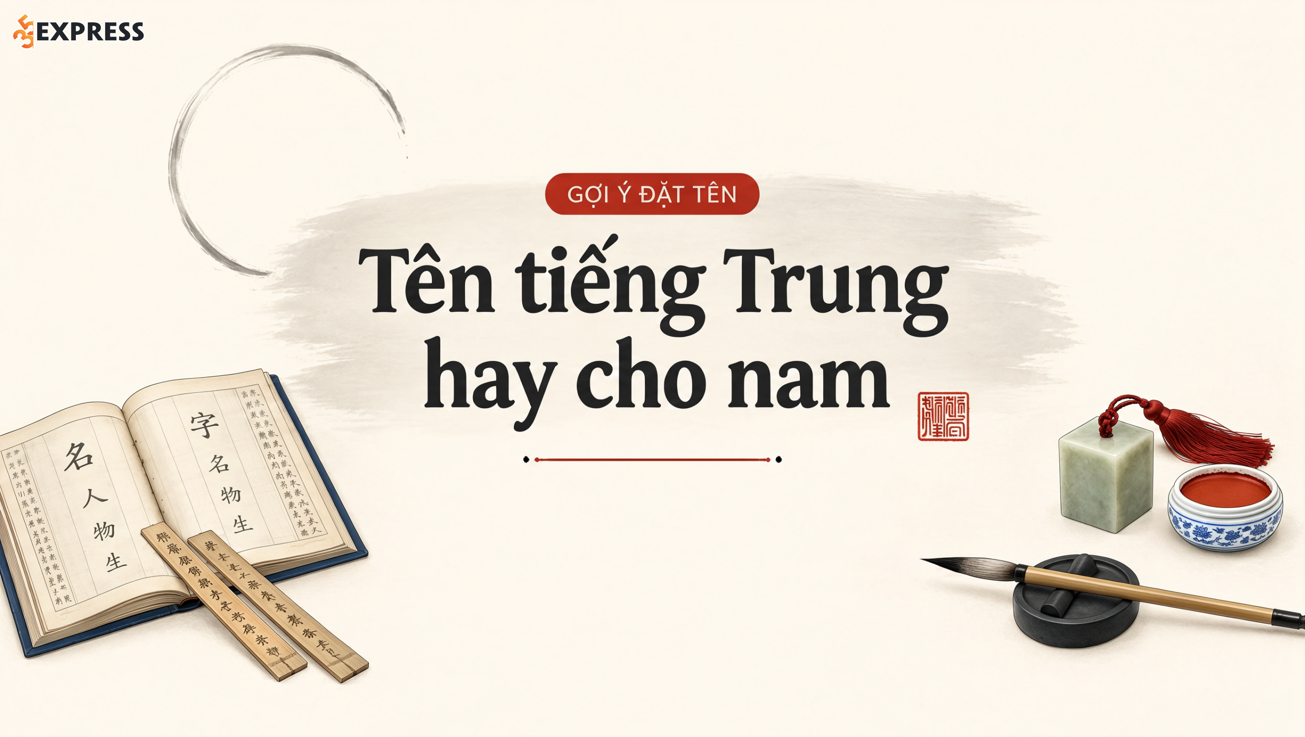 Tên tiếng Trung hay cho nam