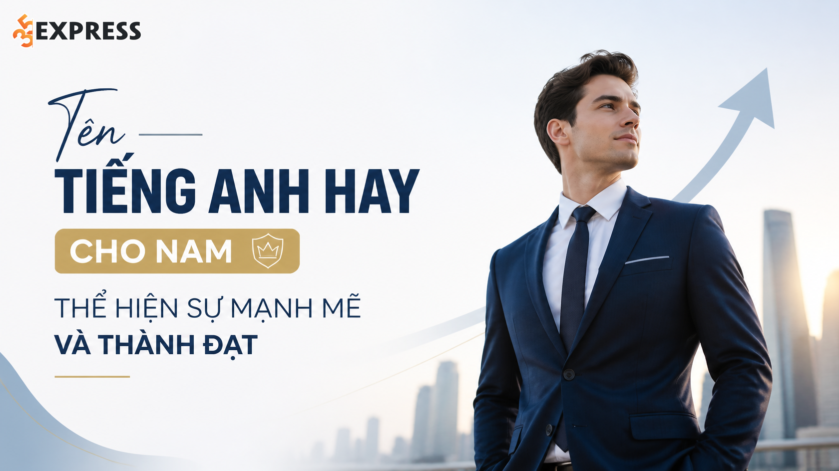 Tên tiếng Anh hay cho nam thể hiện sự mạnh mẽ và thành đạt