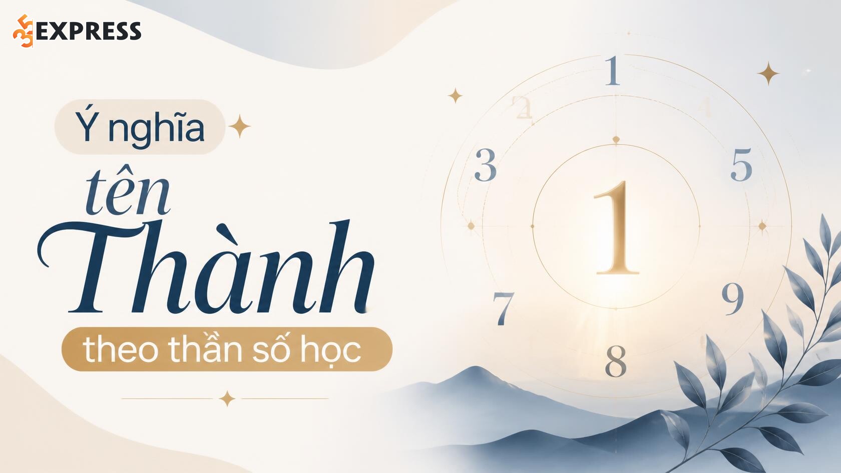 Ý nghĩa của tên Thành theo thần số học