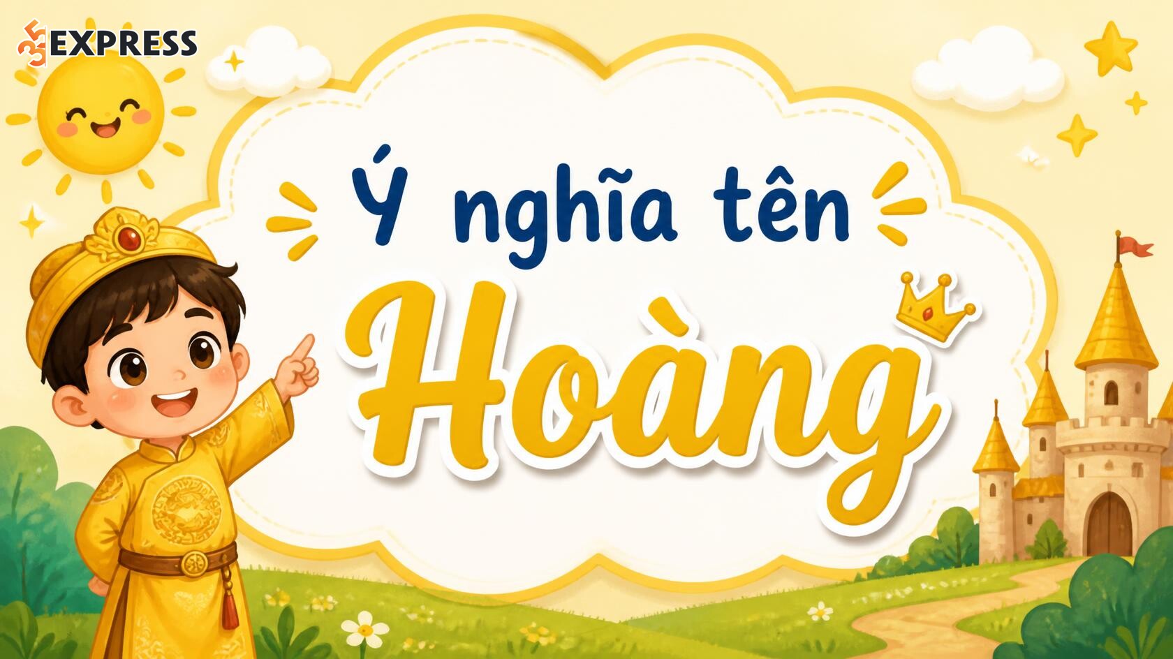 Ý nghĩa tên Hoàng