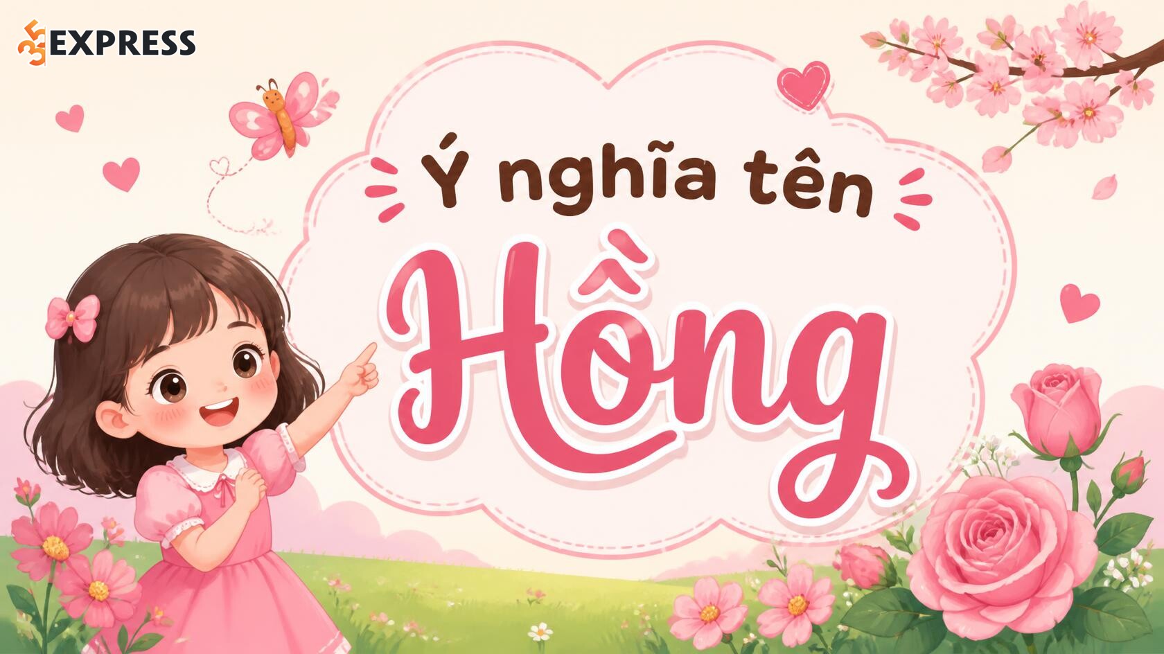 Ý nghĩa tên Hồng