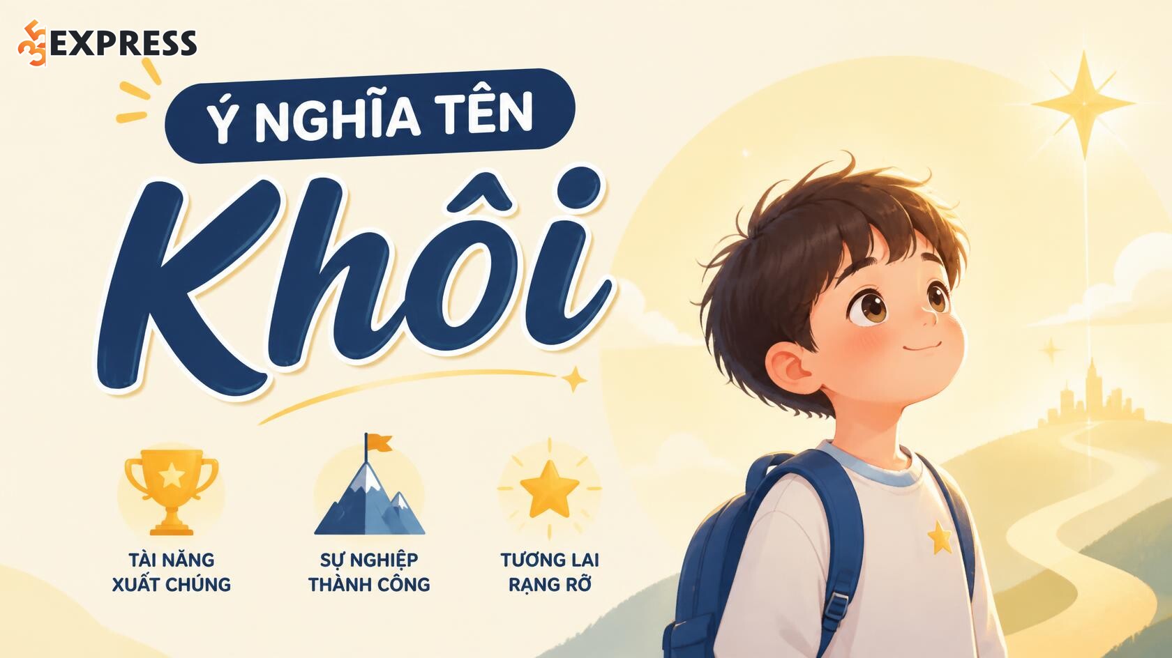 Ý nghĩa tên Khôi