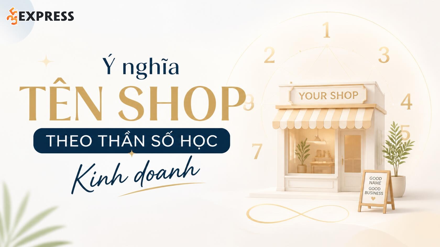 Ý nghĩa tên shop theo thần số học kinh doanh