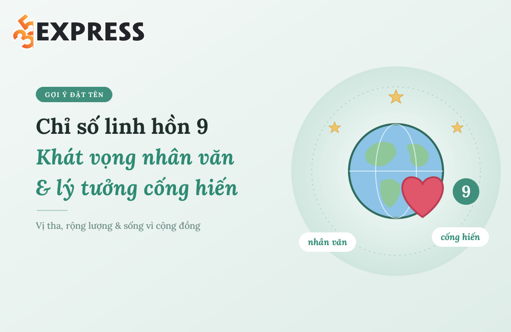 Chỉ số linh hồn 9 - Khát vọng nhân văn và lý tưởng cống hiến